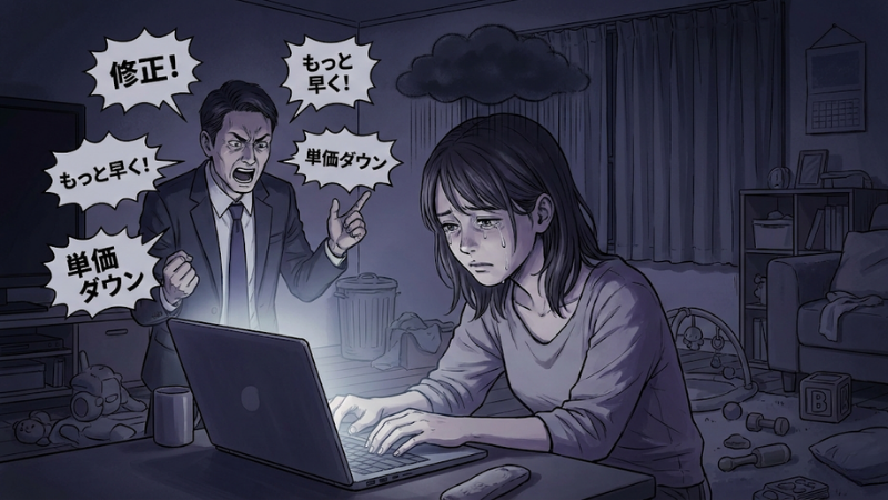 クライアントからの要求が多くWebライターはつらい