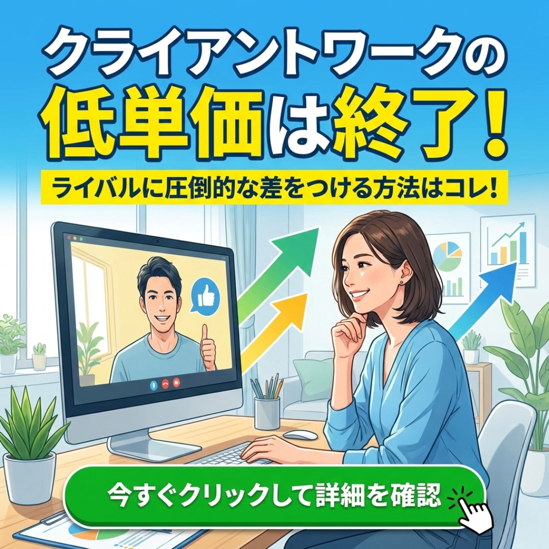 クライアントワークの単価を上げる方法